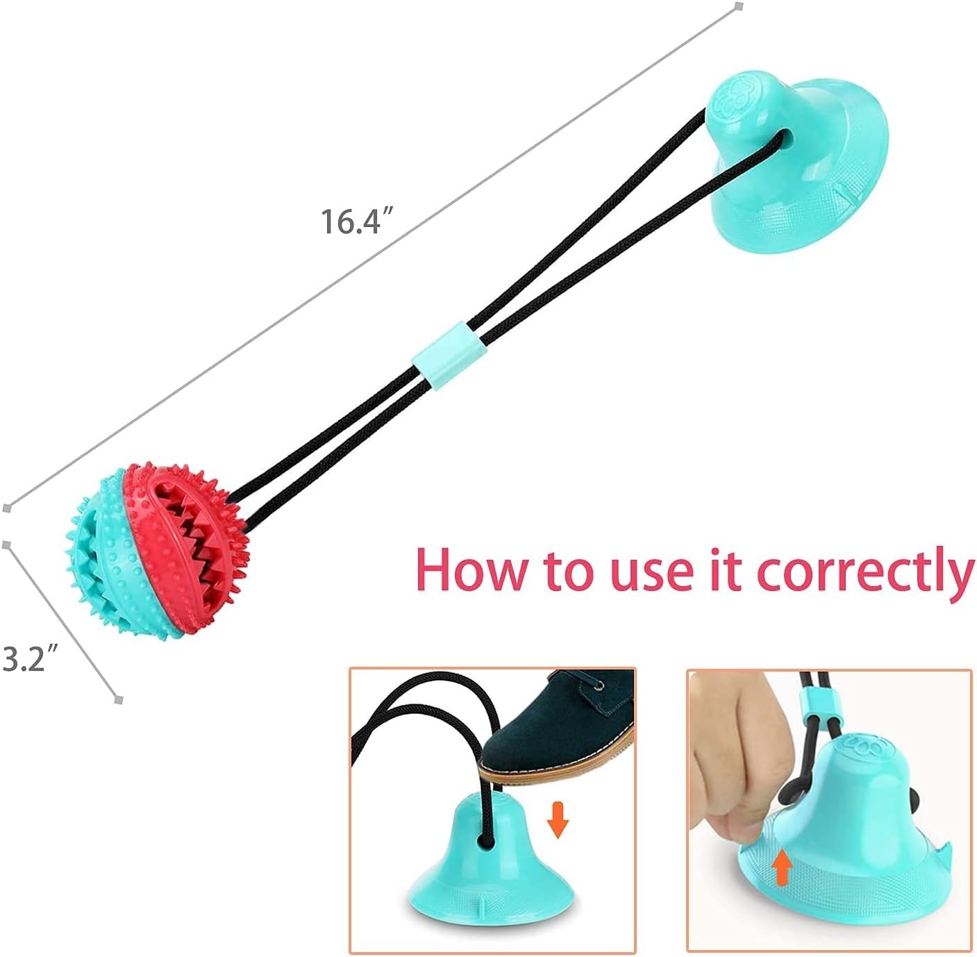 Dog Toys Dog Chew Toys for Aggressive chewers Puppy Dog Training Treats Teeth…