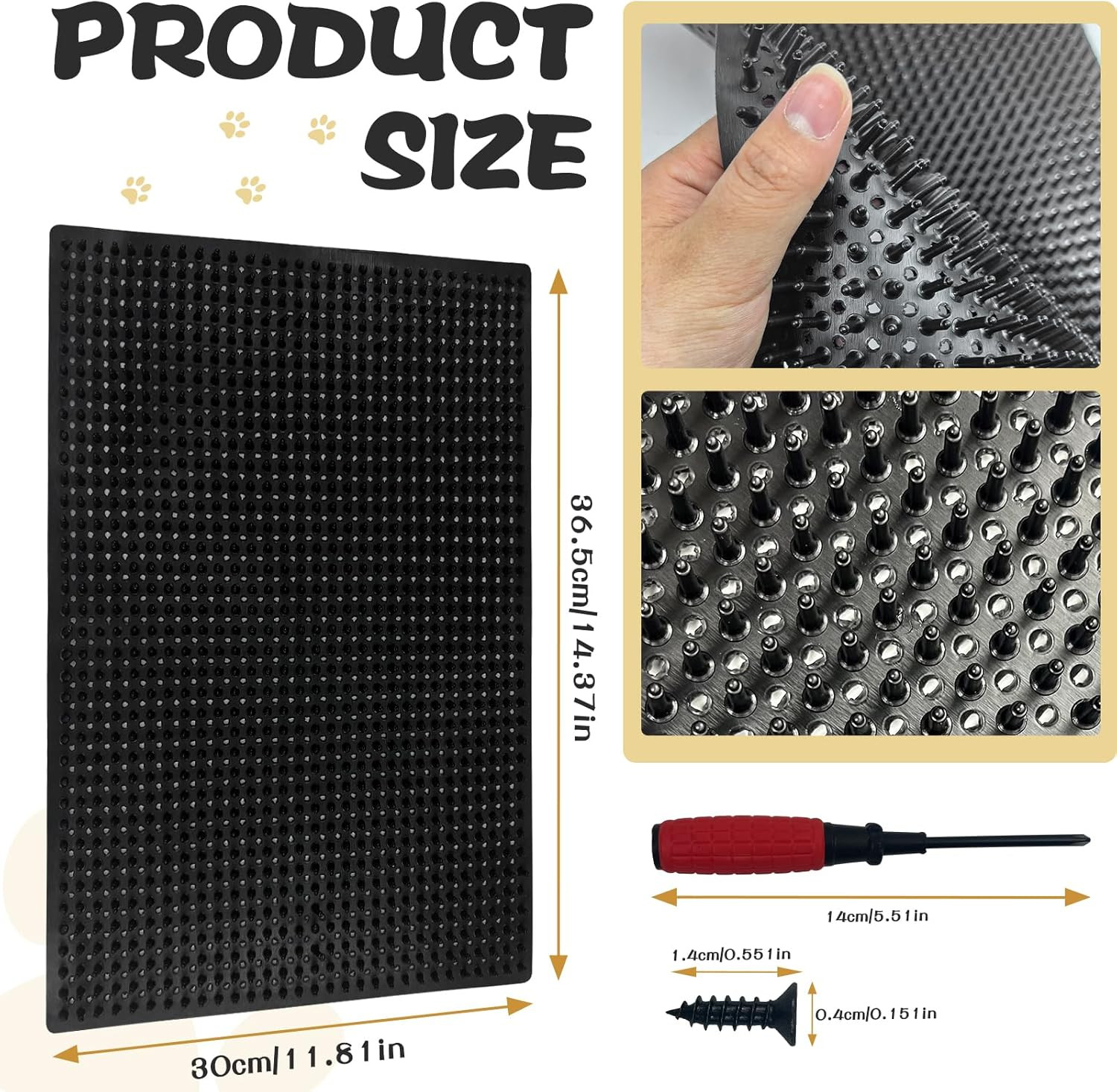 Soft Itch Relief Pad for Dog Dog Back Scratcher for Relief Dog Itch Scratching P