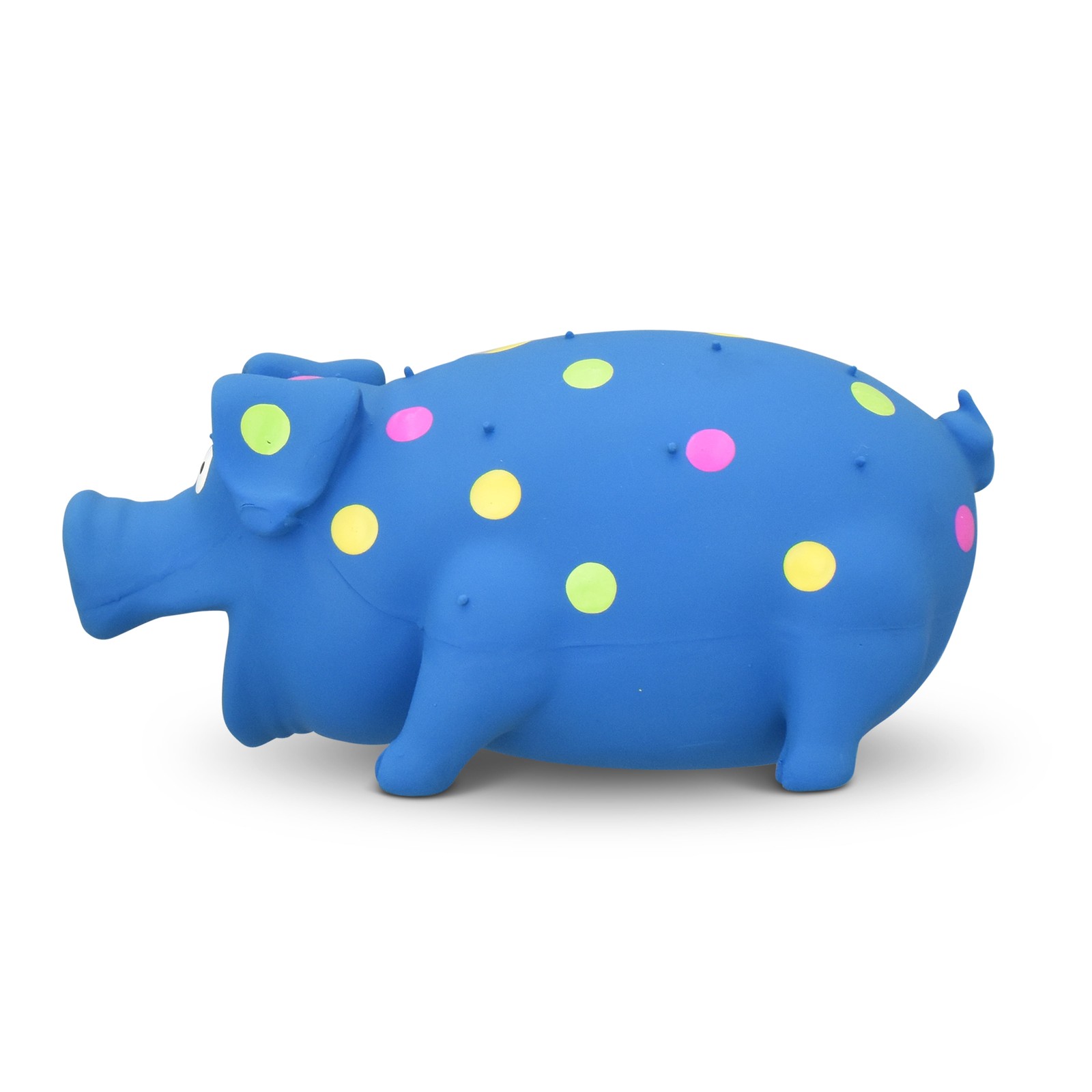 Vibrant Life Pig Dog Toy: Pigglesworth, Latex, Playful Buddy,Chew 1,Color Varies