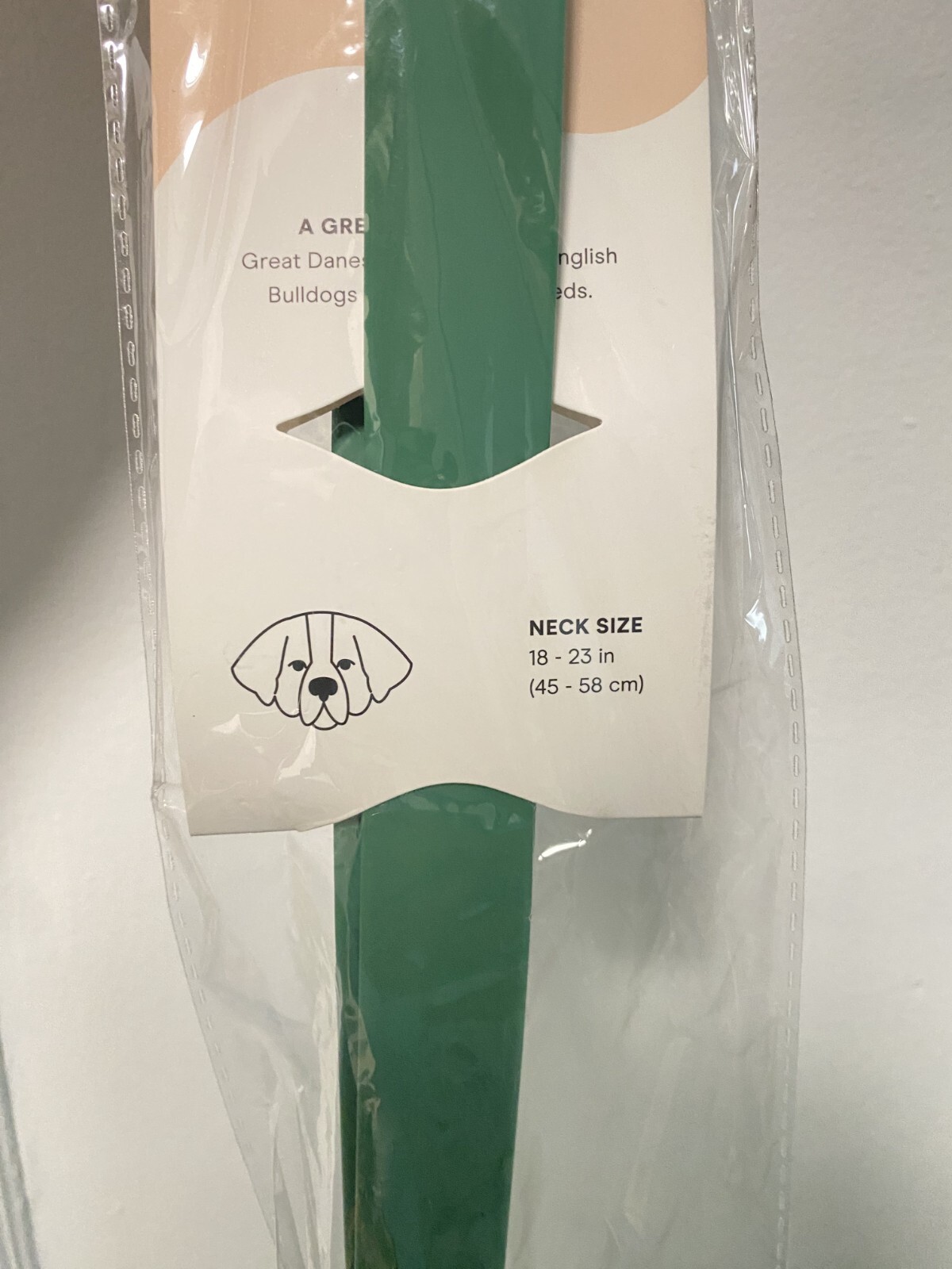 Wild One Dog Collar Size Extra Large Spruce Green