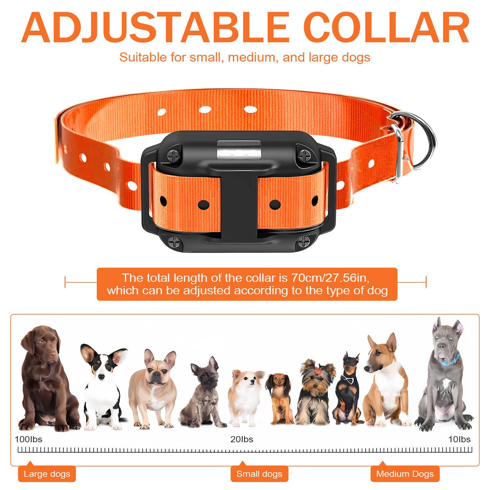 3000 FT Dog Training US Collar Rechargeable Remote Shock PET Waterproof Trainer