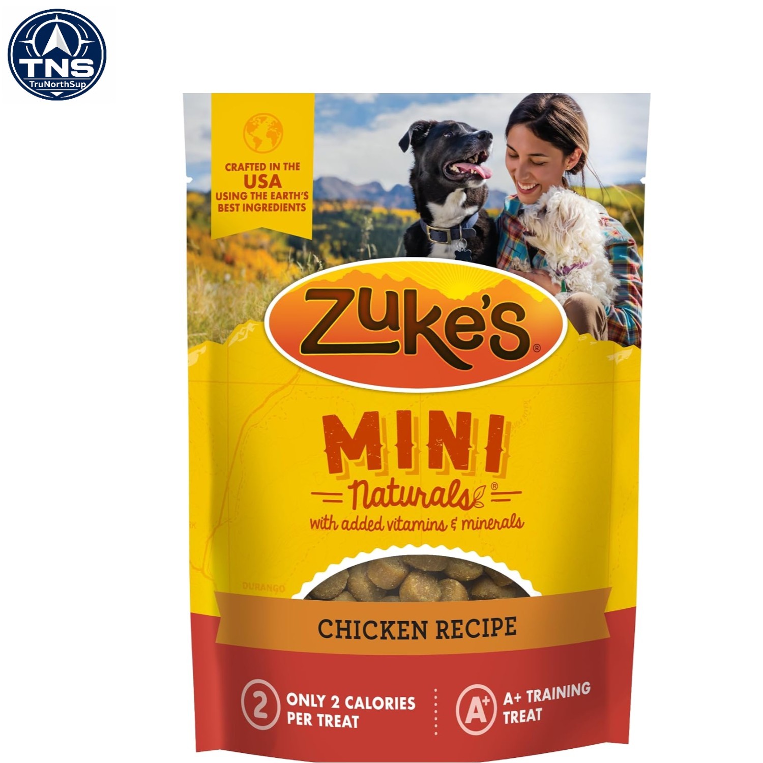 Zuke’s Mini Naturals – Soft Chicken Bites for Small Dogs, 16 oz Training Treats