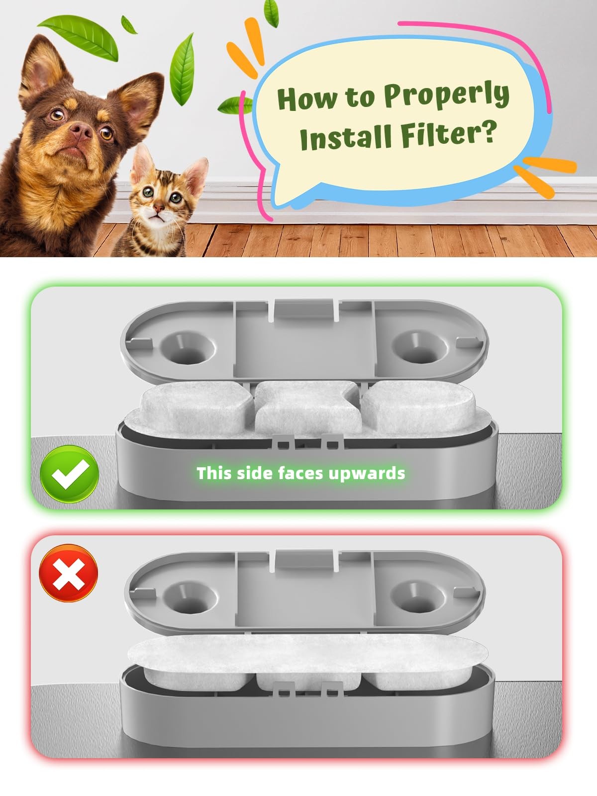 Dog Water Fountain Stainless Steel, 12L/16L Large Pet Water Fountain for Dogs…