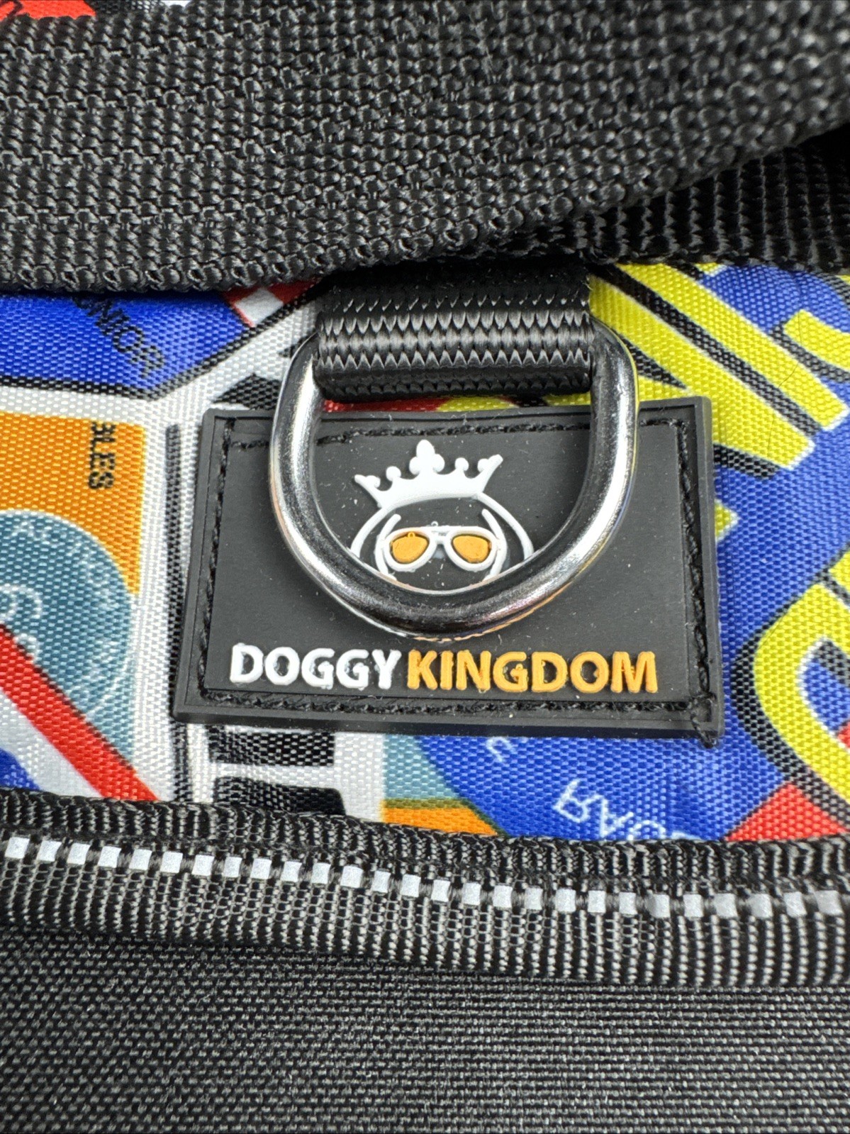 Doggy Kingdom Xtra Small No Pull Dog Harness Motor Sport Print