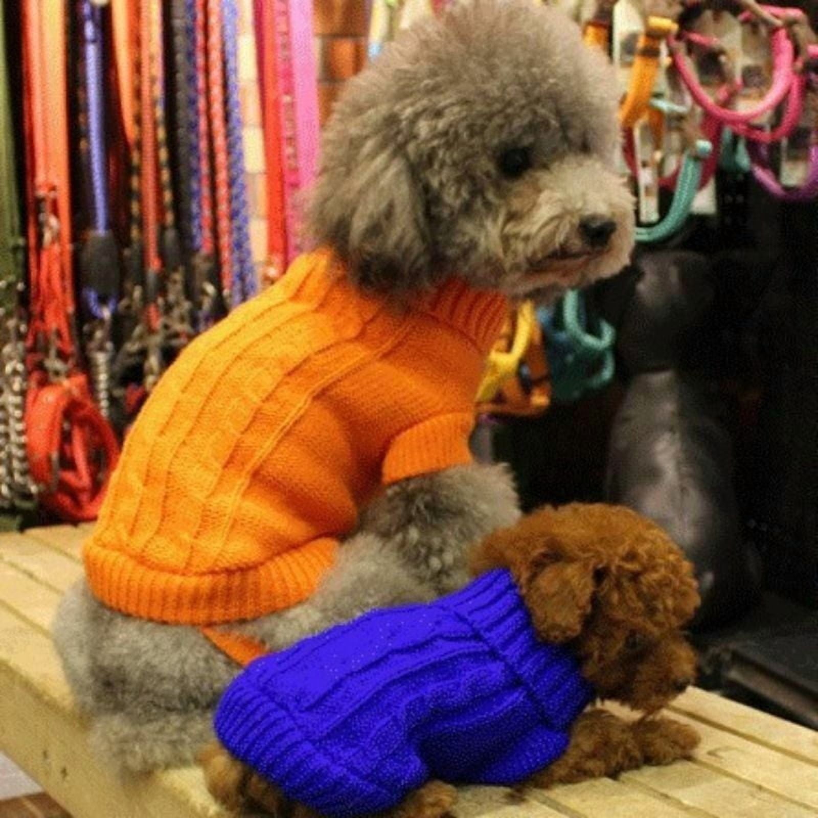 Puppy Sweater Coat Tiny XXXS XXS XS Chihuahua Knit Coat Pet Clothes Dog Teacup