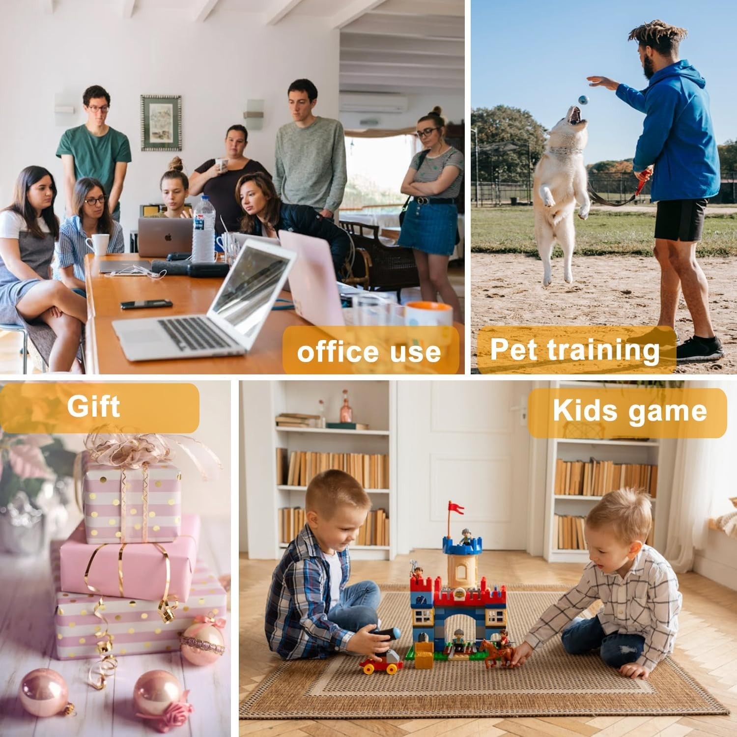 Voice Recording Button 4 Color, Dog Buttons for Communication Pet Training Bu