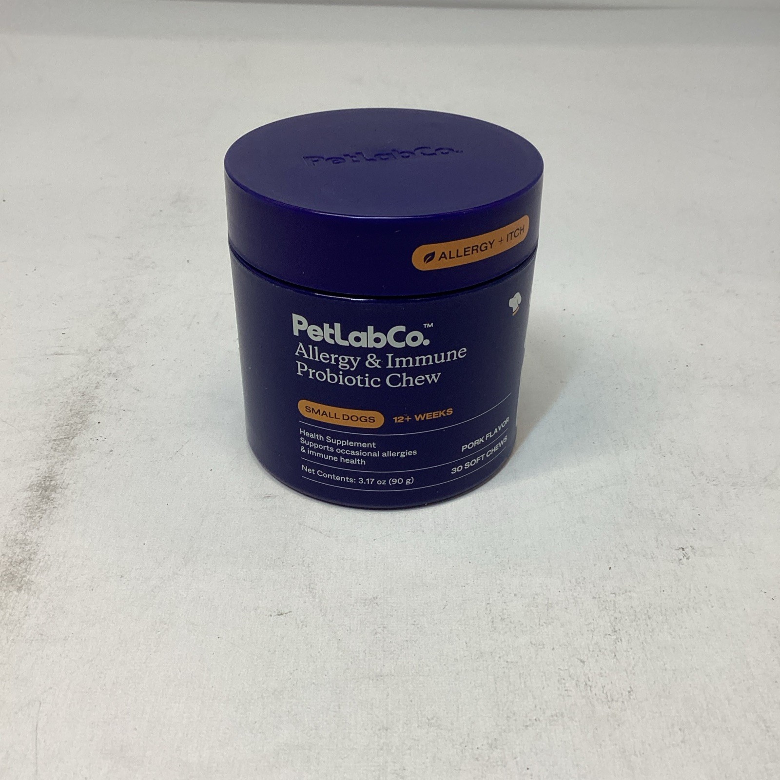PetLab Co Allergy & Immune Probiotic Chews Small Dogs 30 Ct Exp 04/2027