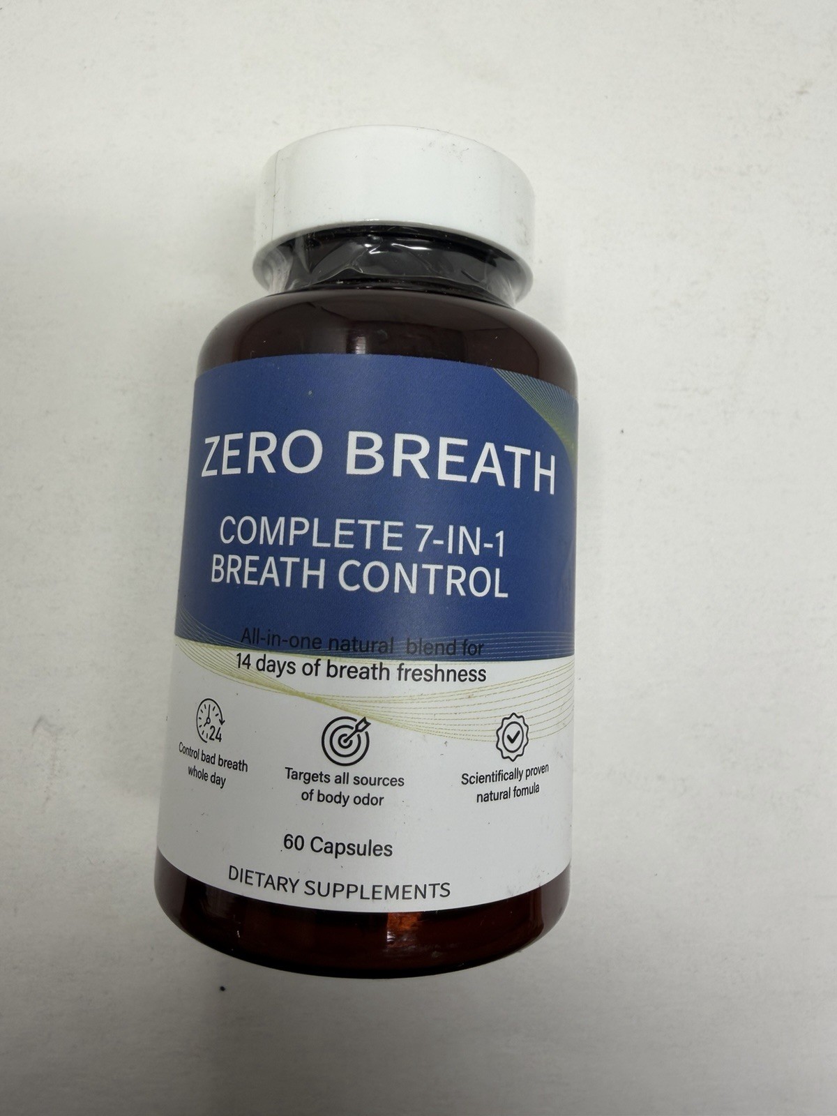 7-in-1 bad breath solution Zero Breath Bad Breath Capsules Eliminate Bad Breath