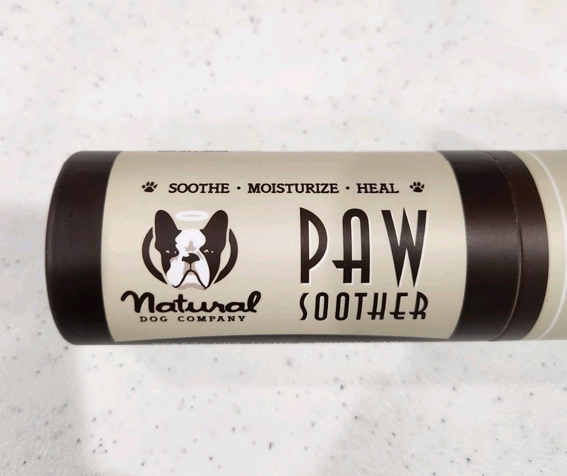 NEW Natural Dog Company Paw Soother 2 Oz Jumbo Stick Dog Foot Cream Lotion NWOT