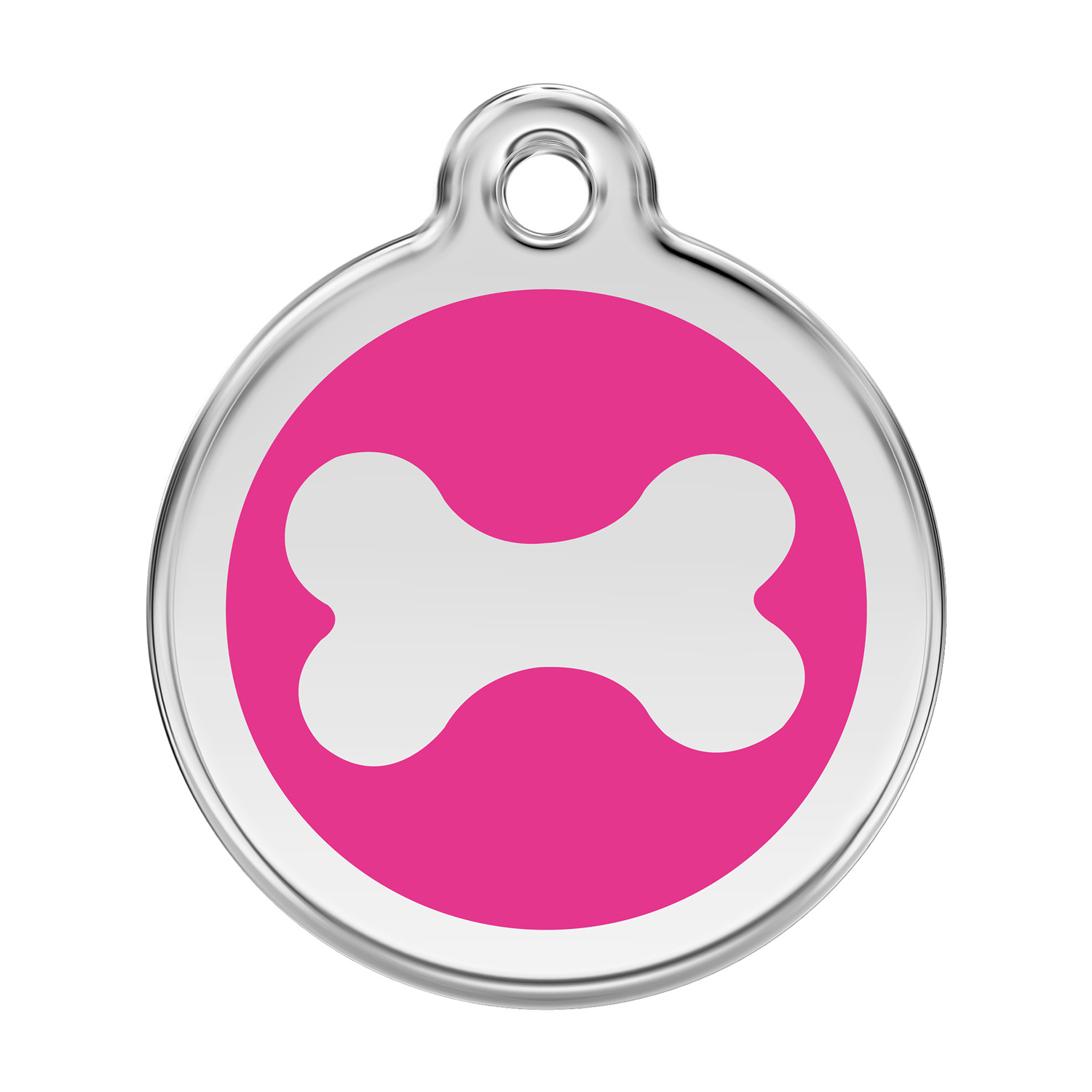 Red Dingo Dog Cat ID Pet Tag Engraved Free Shipping – Bone – 11 Colors-Life Guar