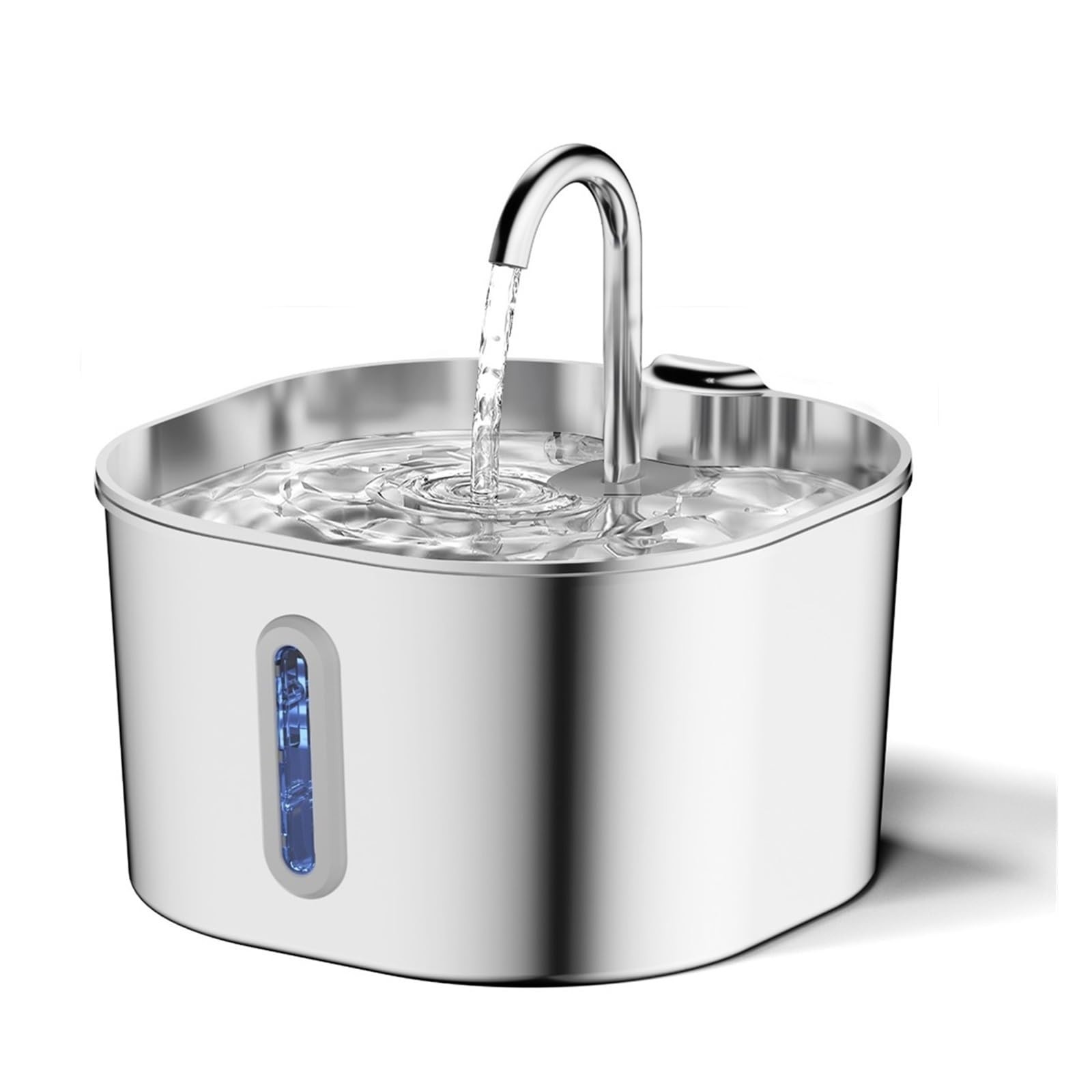 Cat Water Fountain Stainless Steel 74oz/2.2L Automatic Pet Dog Water Fountain