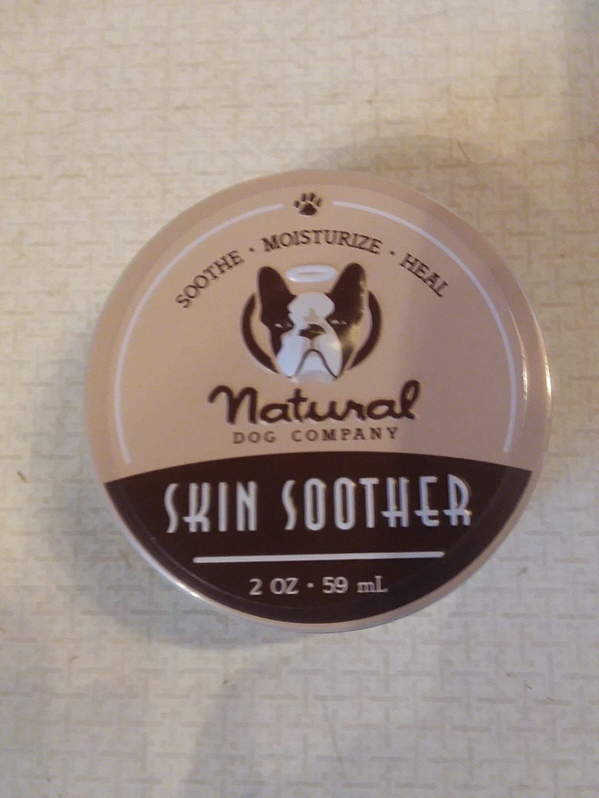 New & Sealed! Natural Dog Company Skin Soother For Hot Spots Rashes Dry Skin 2oz