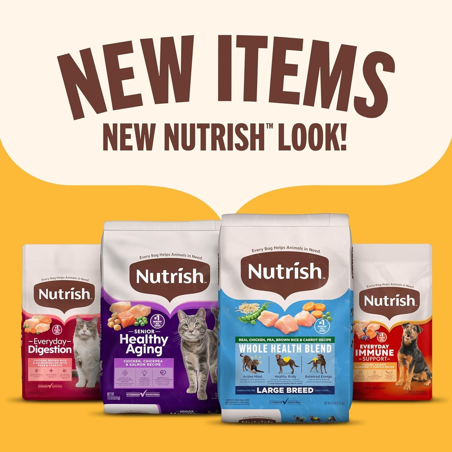 Nutrish Soup Bones Premium Dog Chews with Real Beef and Barley, 6 Chews.