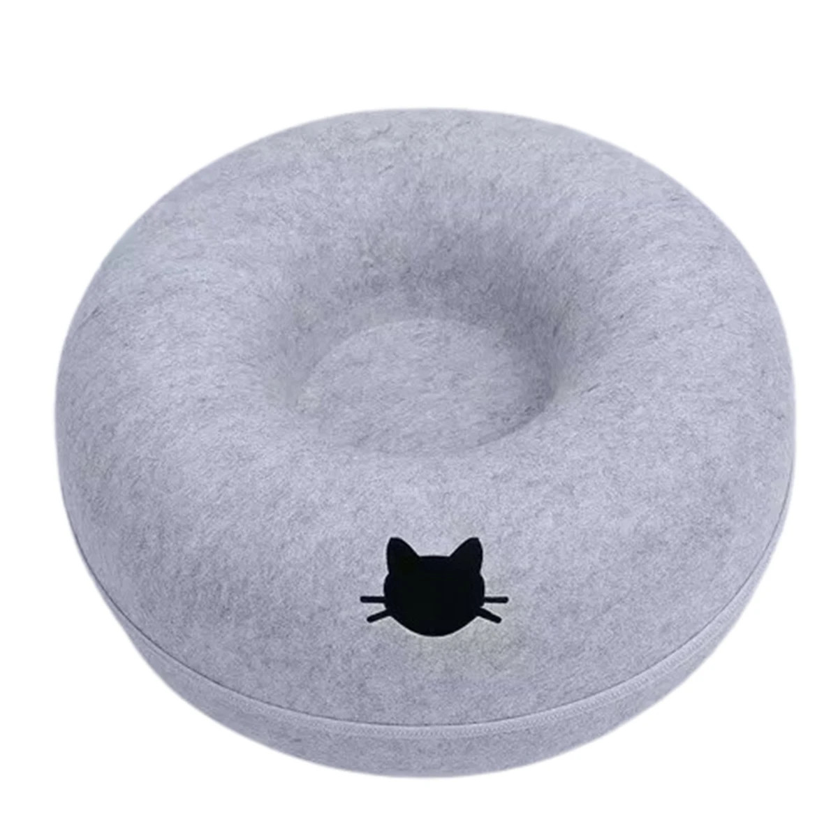 Cat Cave EXTRA LARGE Cat Tunnel Bed Indoor Cats,Cat Donut