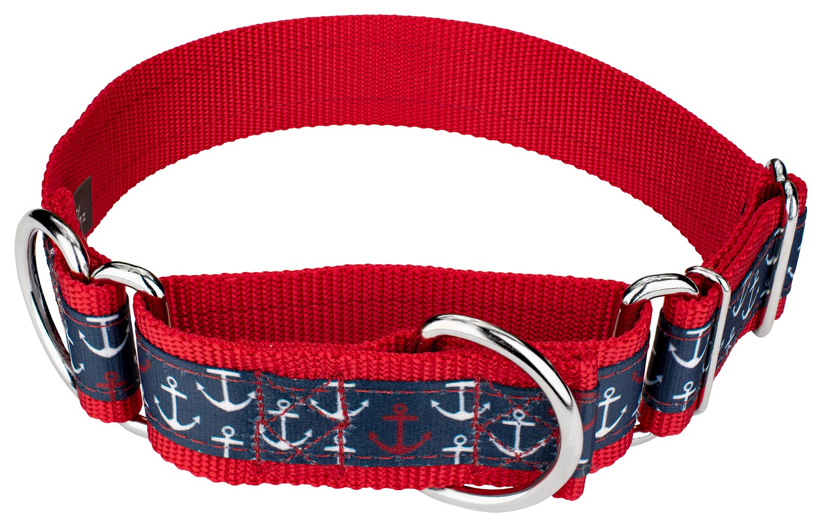 Country Brook Petz® 1 1/2 Inch Signature Nylon Martingale Dog Collar