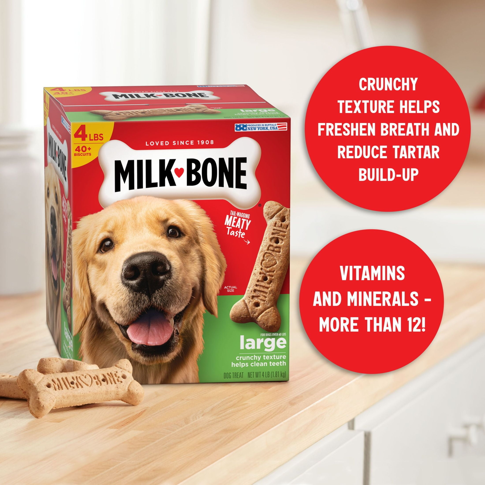 Original Biscuits, Large Dog Treats, 10 Lb.