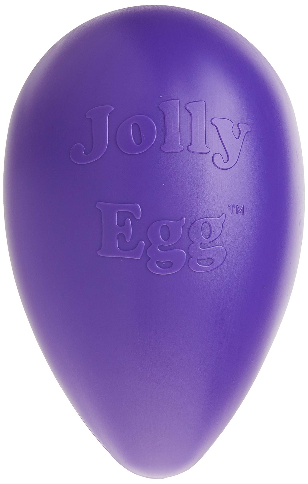 Jolly Pets Large 12 Inch Jolly Egg Dog Toy Purple For Water Fun And Play