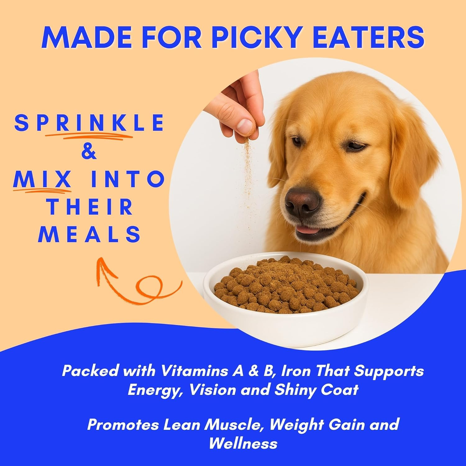 Beef Liver Food Toppers Dogs Cats 100% Natural High Protein Dog Seasoning Food