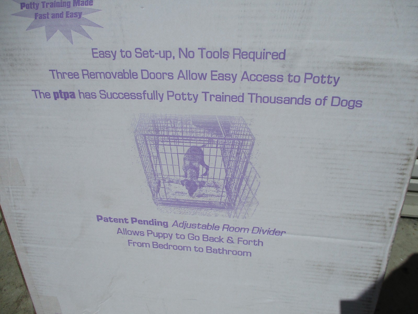 PUPPY APARTMENT-MEDIUM SIZE- MODERN PUPPIES-36″ X 23″ X 25″ HIGH-11 TO 20 POUNDS