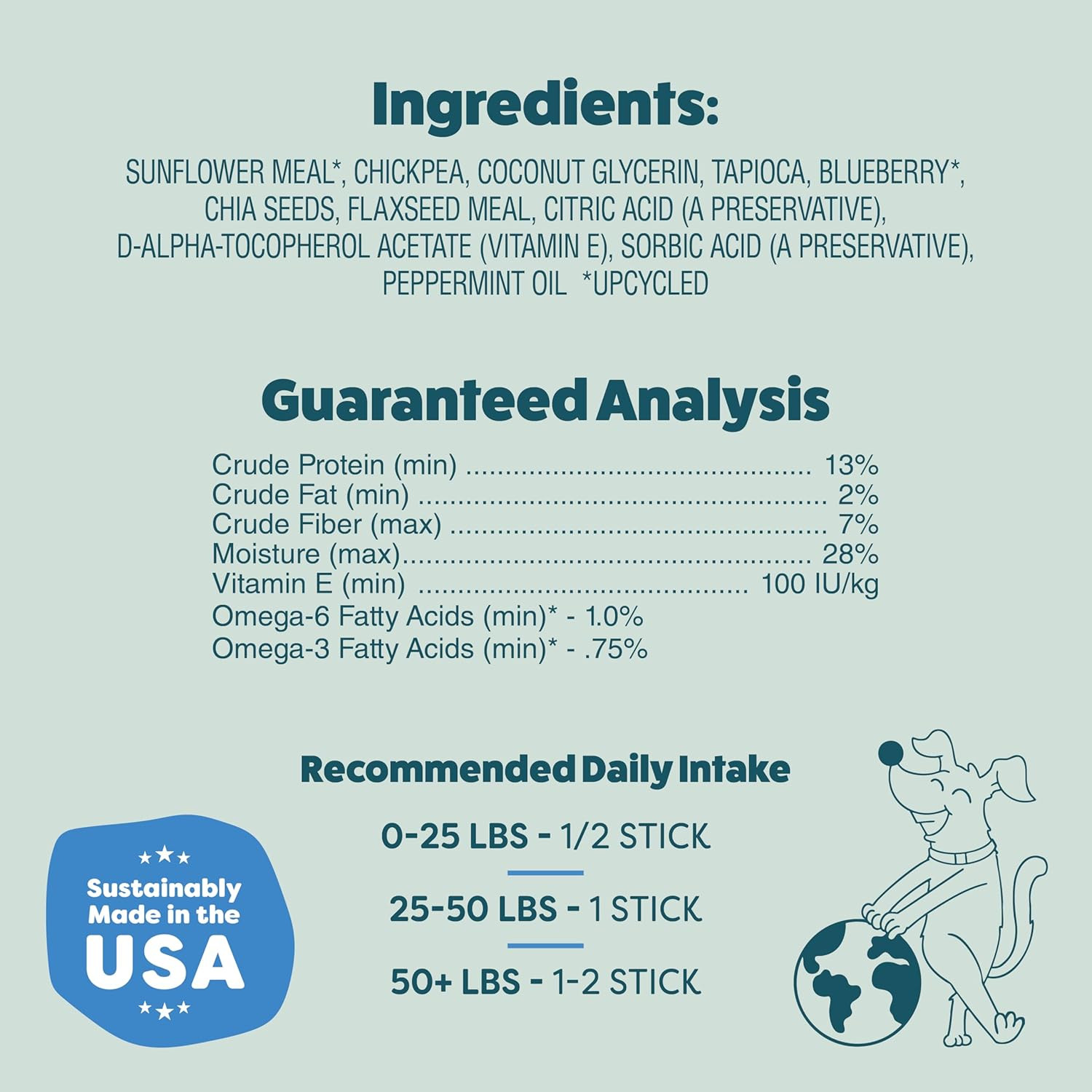 Dental Treats for Dogs, the Tooth Berry – Healthy Dental Sticks with Immune Supp