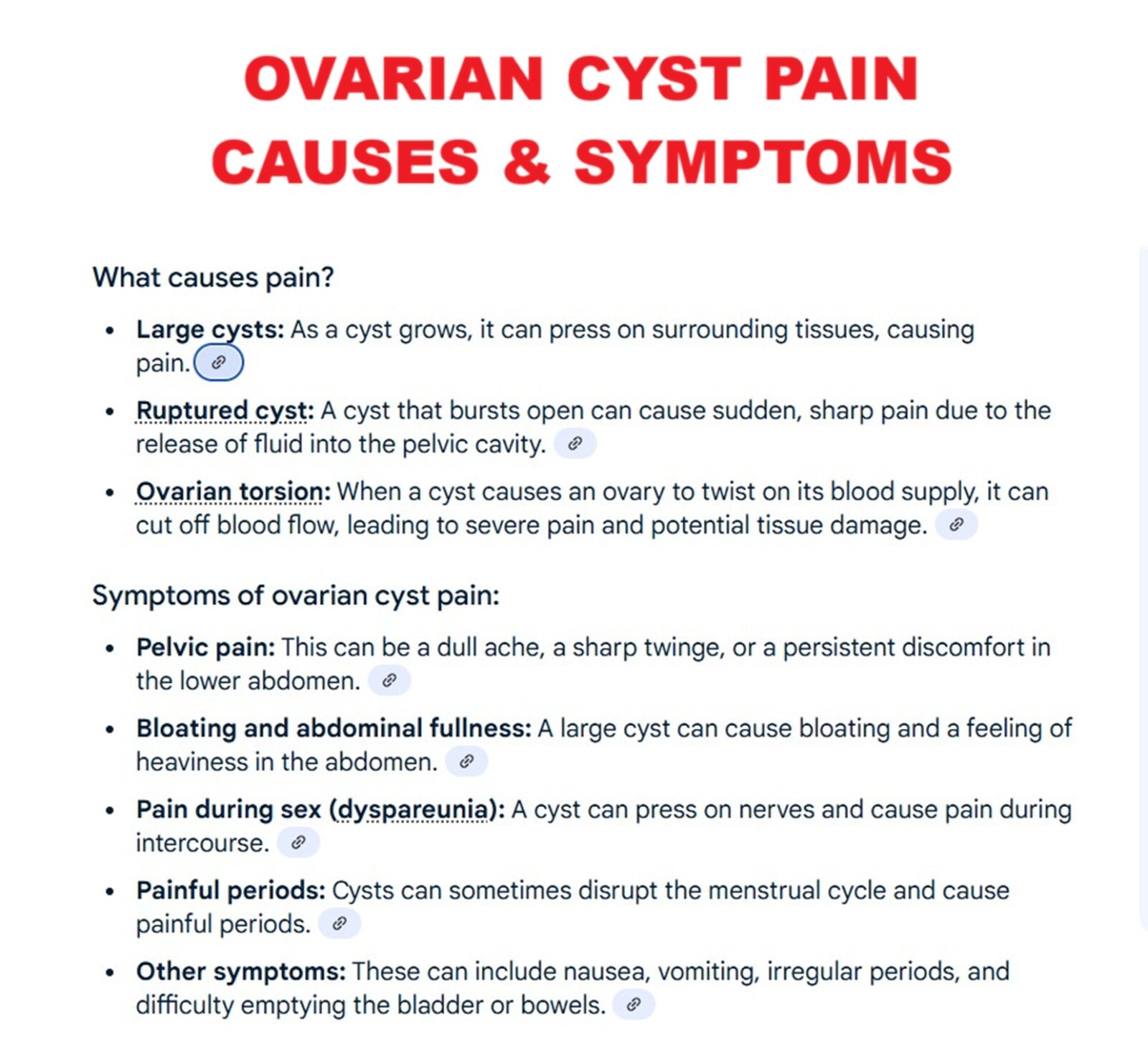 100% MULTI HERBS FOR OVARIAN CYST PAIN IN WOMEN – 100% NATURAL – MADE IN USA