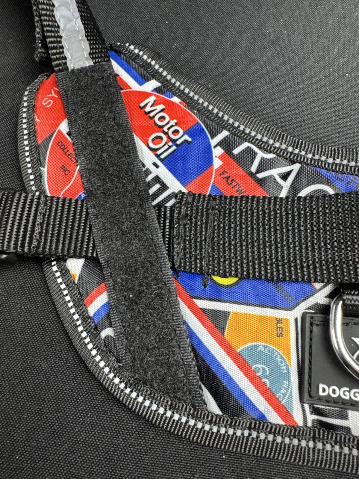 Doggy Kingdom Xtra Small No Pull Dog Harness Motor Sport Print