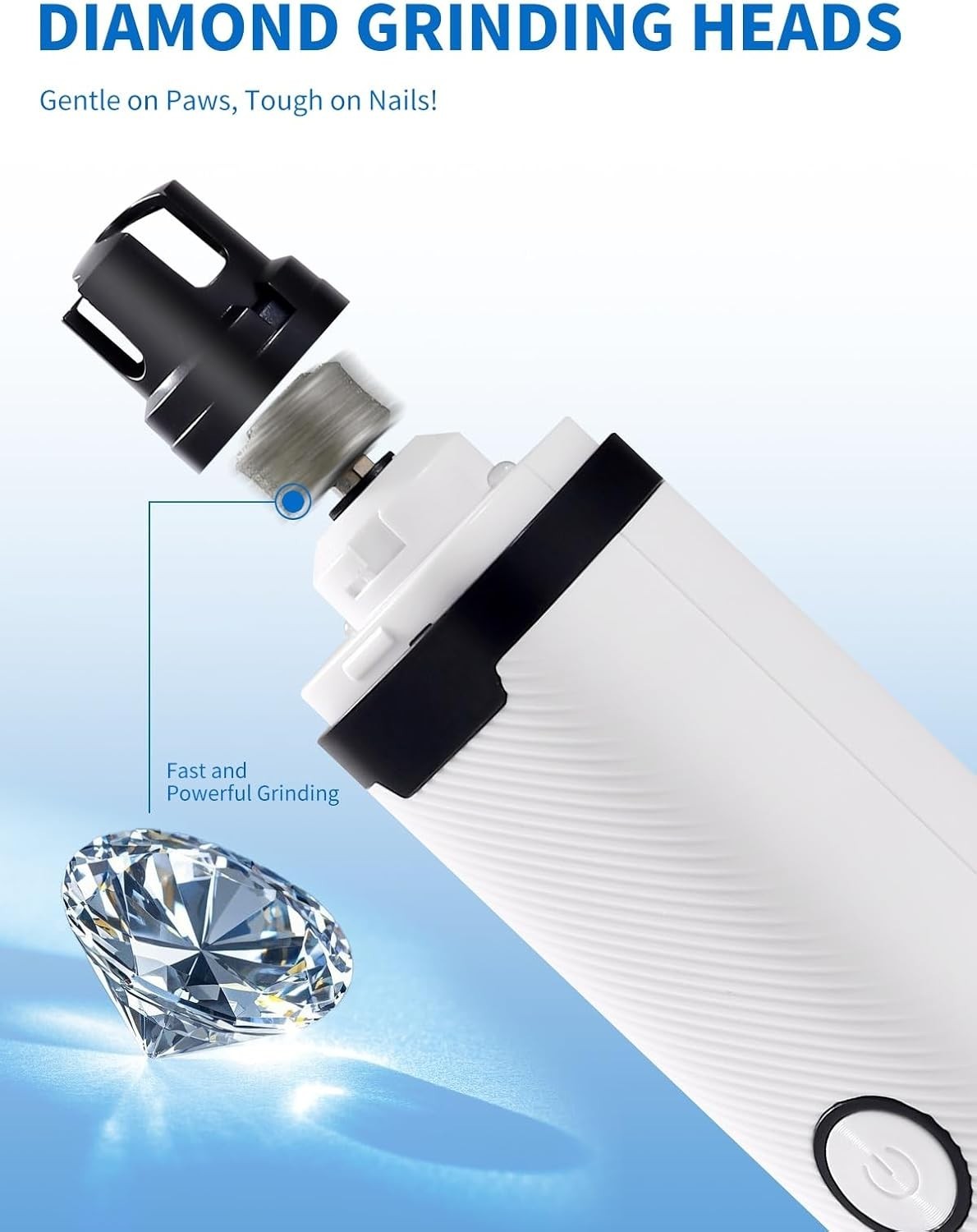 Upgraded Silent Groom Pro Nail Grinder Heusom Silent Grind Pro for Dogs Nail