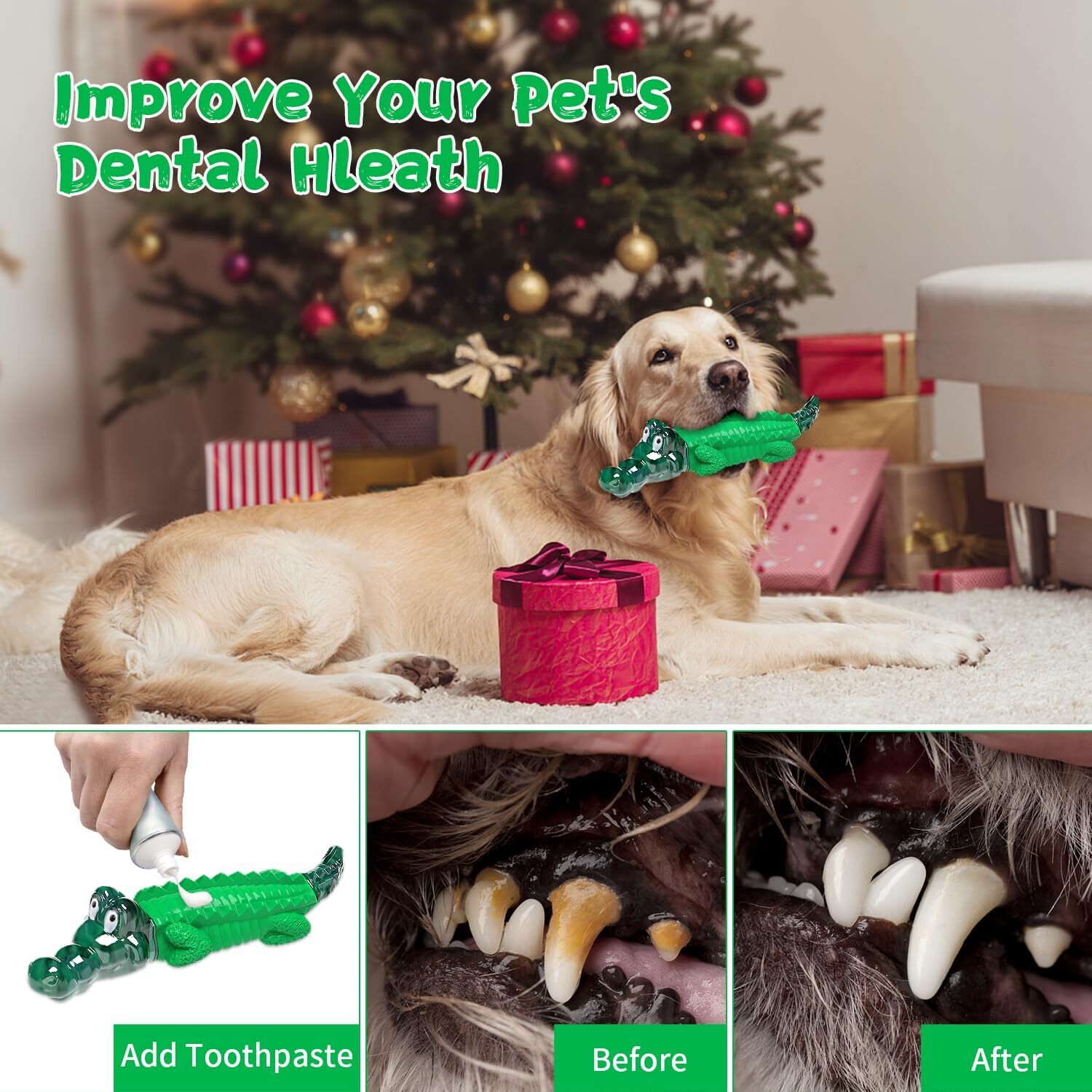 Fuufome Dog Chew Toy for Aggressive Chewers – Indestructible Toy for Pet Anxiety