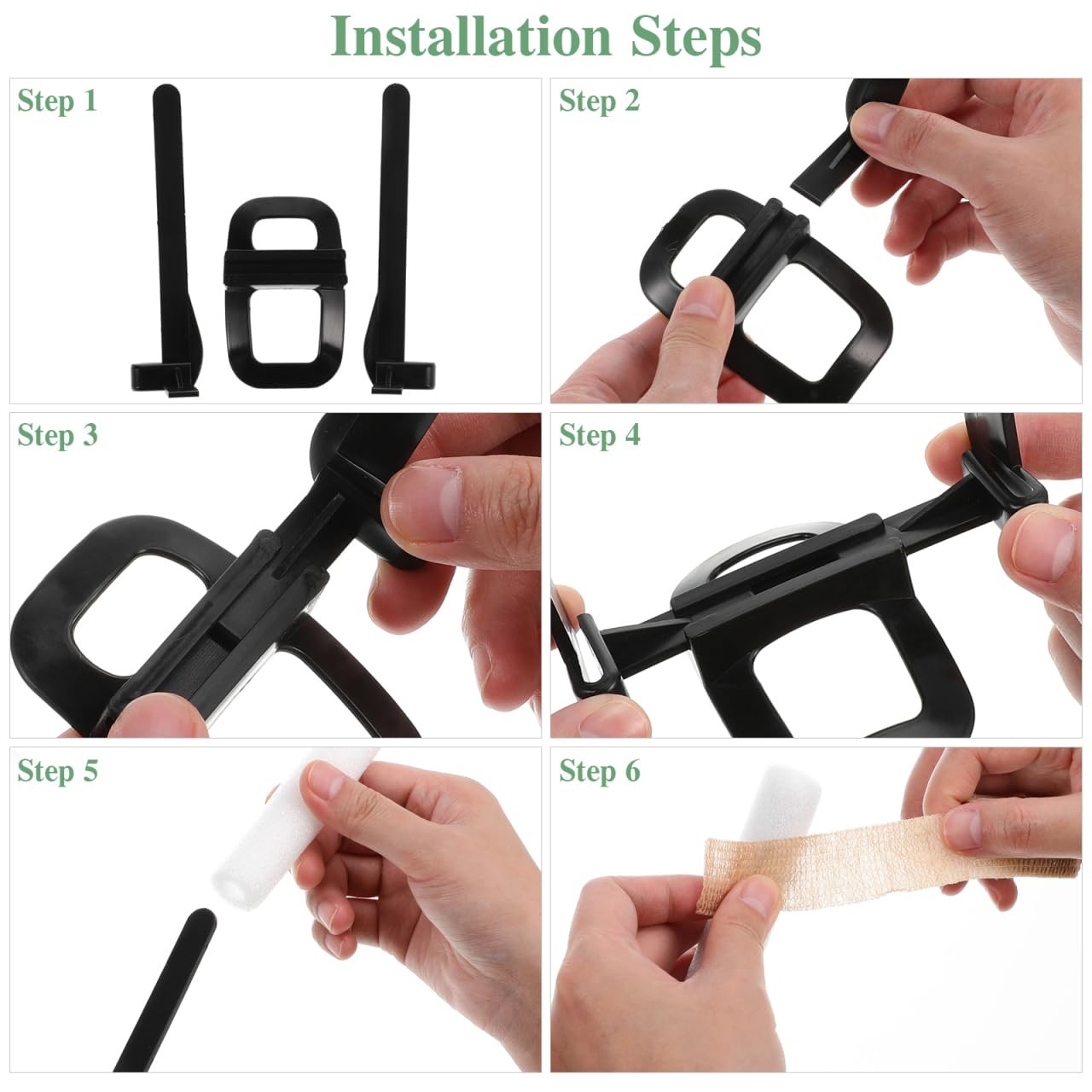 POPETPOP 2 Sets Dog Ear Posting Kit – Doberman 14.00X8.00X7.00CM, As Shown
