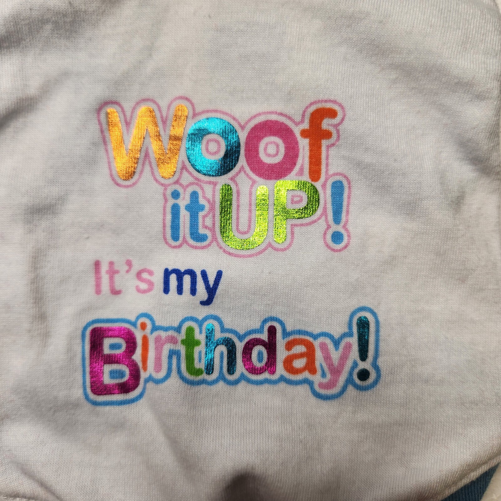 Top Paw It’s My Birthday Woof It Up Dog Shirt Size Xtra Small Chihuahua Tea Cups