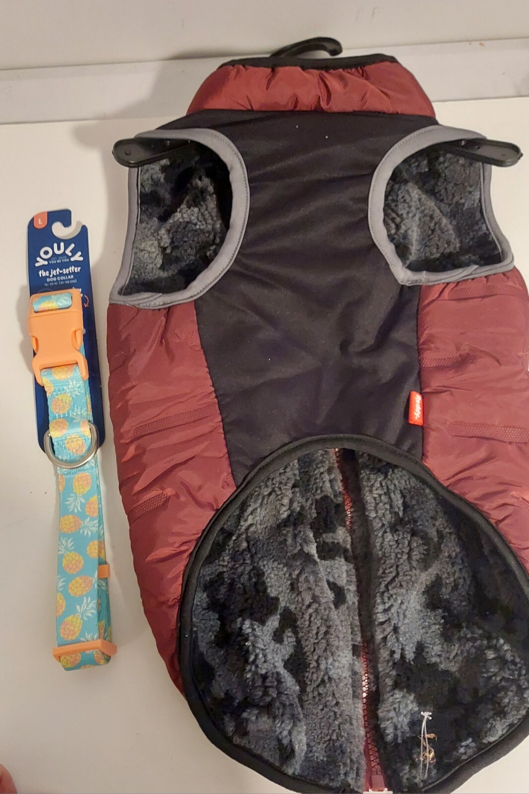 Dog Coat Size L NOT Dog Collar As Shown In Photo Marked $39.99