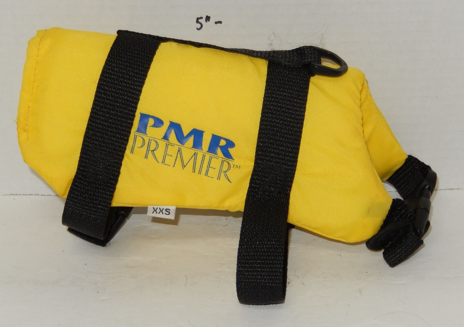 PMR Premier Dog Life Jacket Size XXS Xtra Xtra Small Yellow Blue