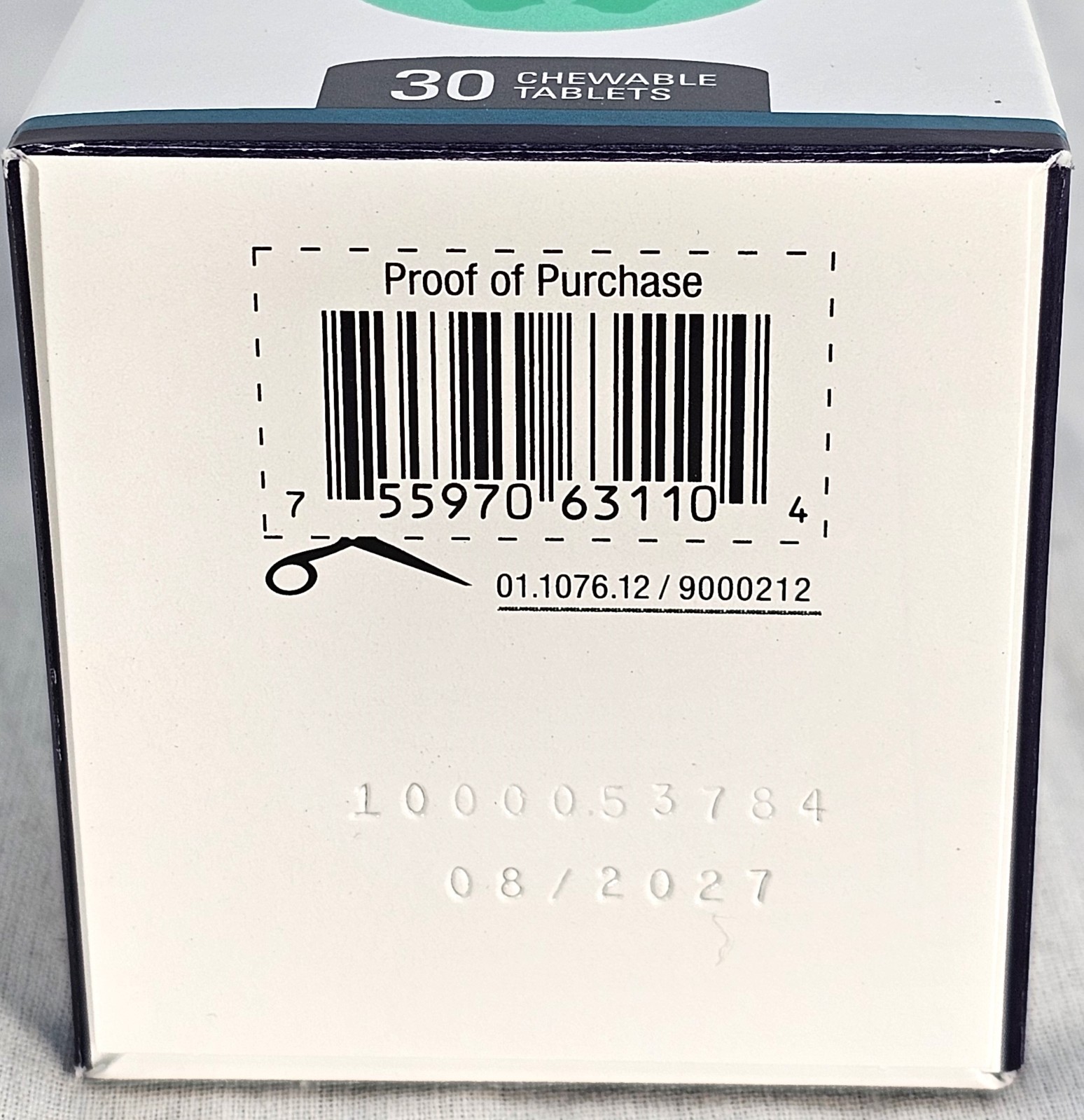 Nutramax Denamarin S-Adenosylmethionine Silybin Chewable Tablet Liver 30ct 8/27