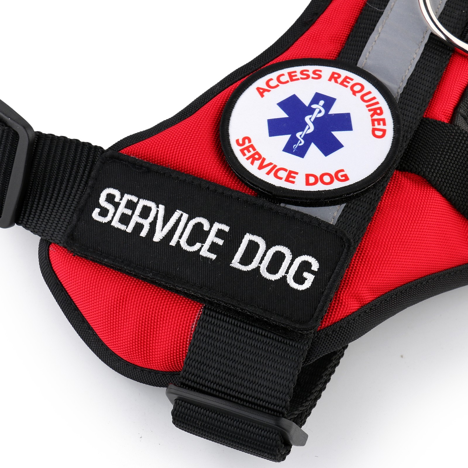 Service Dog Harness Vest Reflective – Patches – Waterproof ALL ACCESS CANINE™