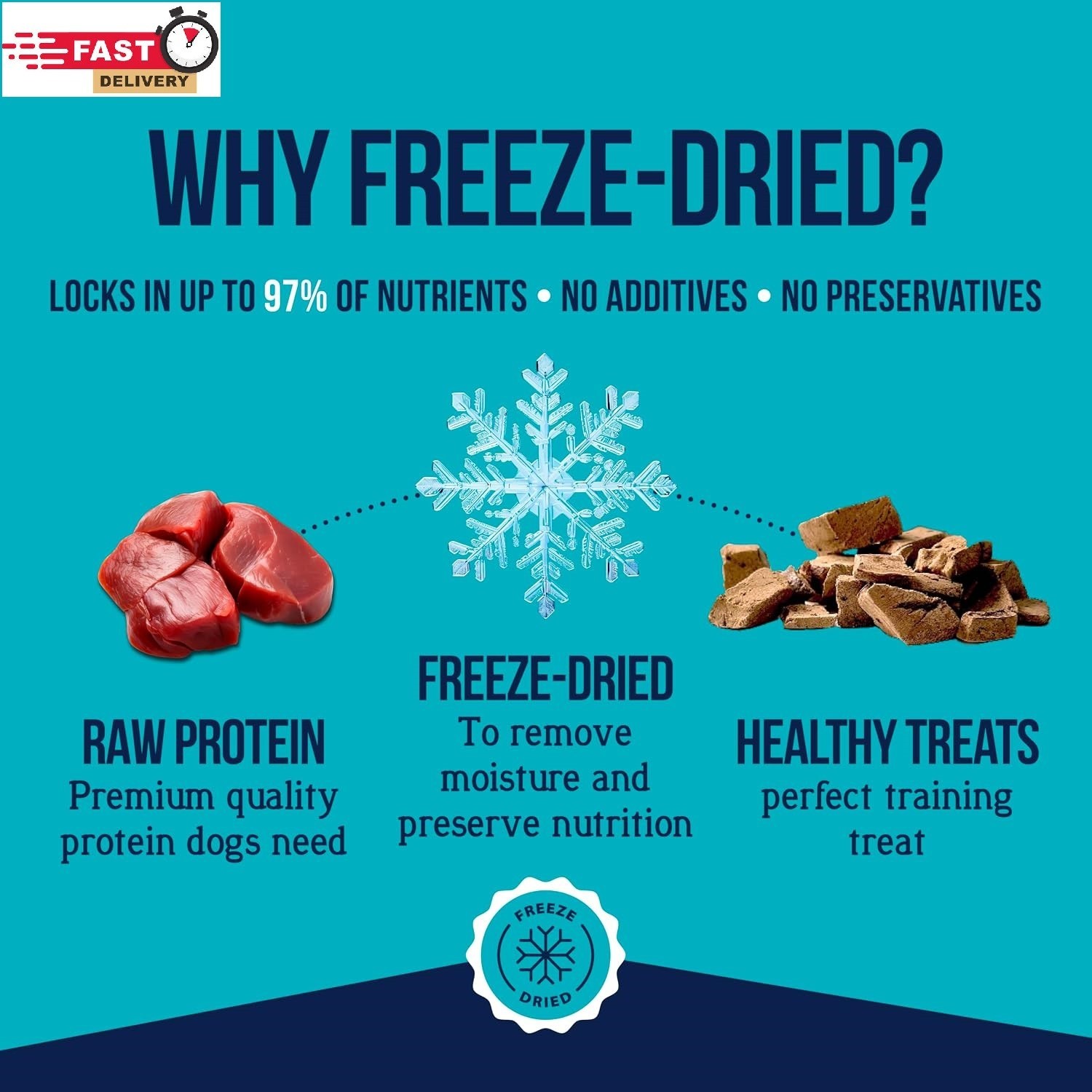 Stewart 100% Beef Liver Dog Treats, Freeze Dried, 21 oz, 475 Pieces High Protein
