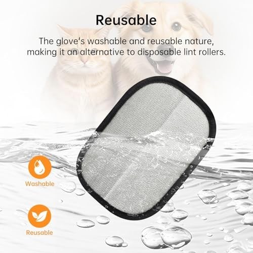 Cat Hair Remover Furniture,Electrostatic Pure Path Pet Dog Hair Remover Glove…