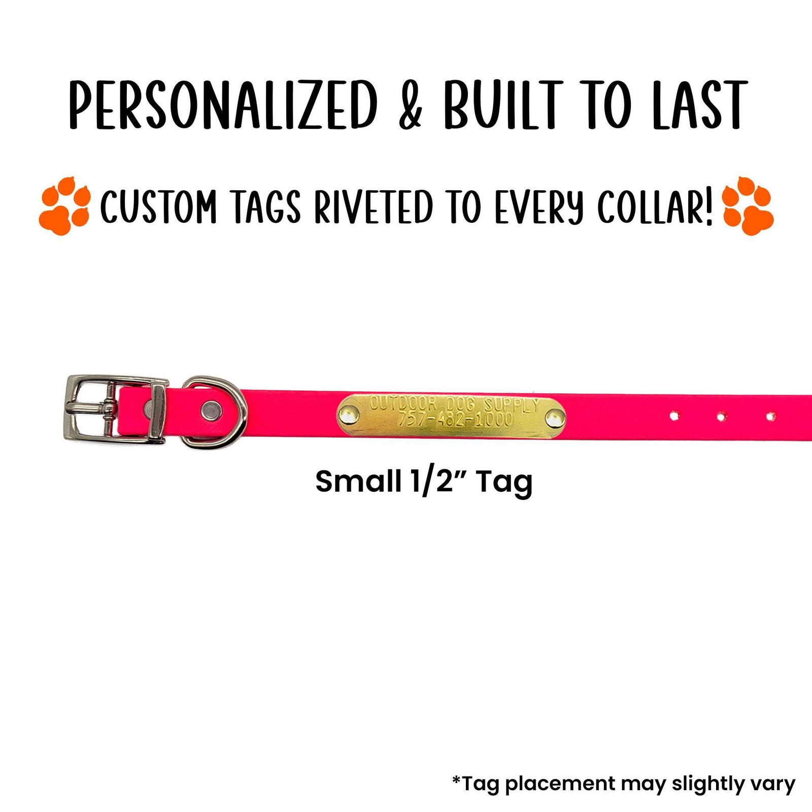 1/2″ SoftFlex Beta D Ring Small Dog & Puppy Collar
