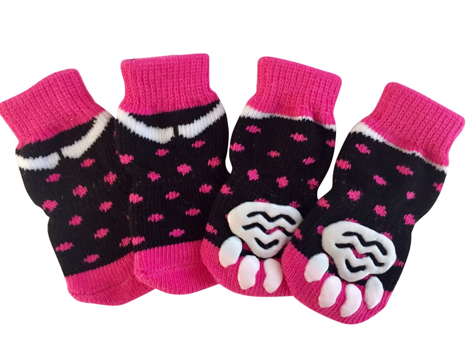 Dog Puppy Anti-slip Socks For Tiny & Small Breeds 40 Designs S M L XL