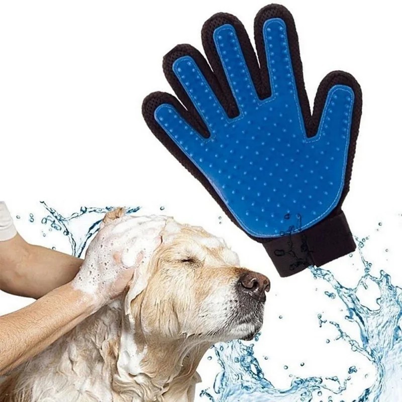 1PC Cat Glove Cat Grooming Glove Pet Brush Glove for Cat Dog Hair Remove Brush D
