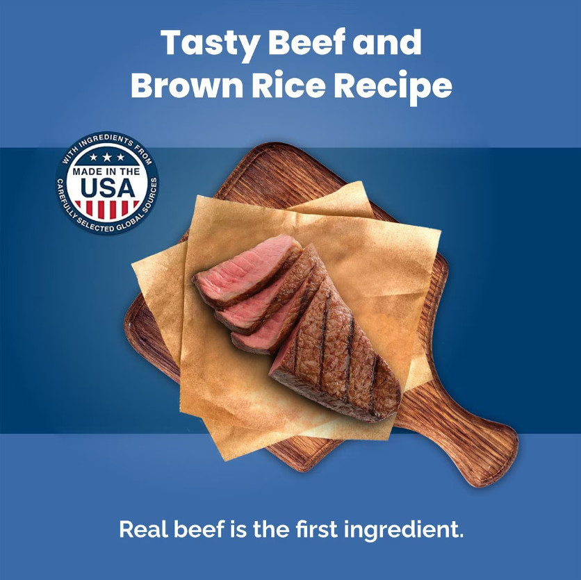 Blue Buffalo Life Protection Formula Adult Beef & Brown Rice Dry Dog Food, 30lb