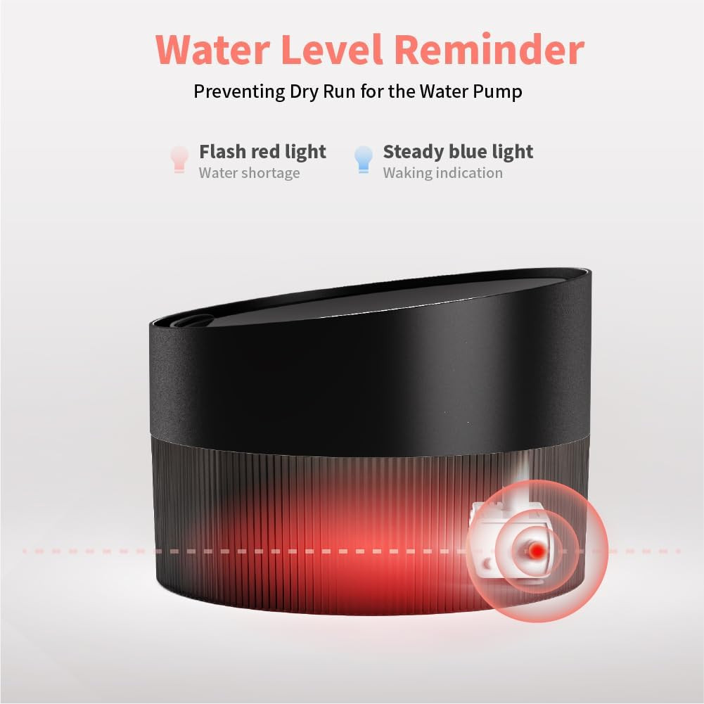 Cat Water Fountain Ultra Quiet 2.5L BPA Free Pet Dispenser Filter Large Capacity