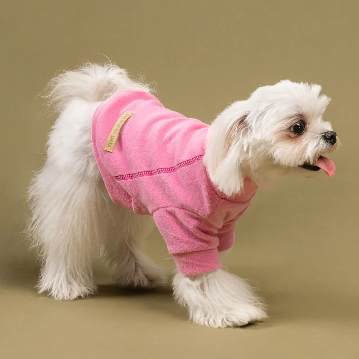 Fitwarm 3 Pack Luxury Fleece Dog Turtleneck Sweaters Pink / Purple XS–L NEW