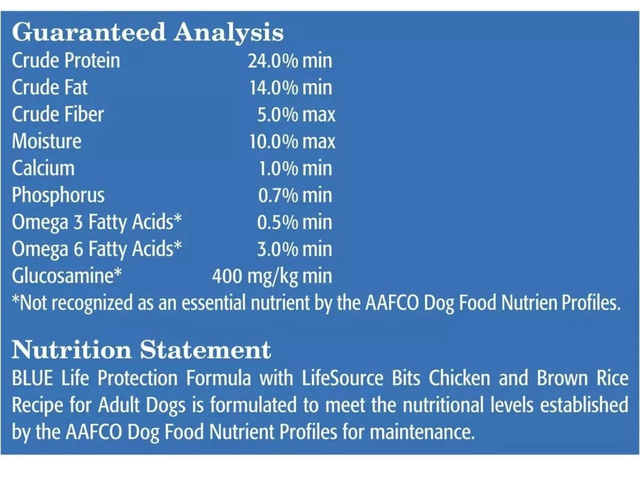 Blue Buffalo Life Adult Chicken & Brown Rice Recipe Dry Dog Food, 30-lb bag