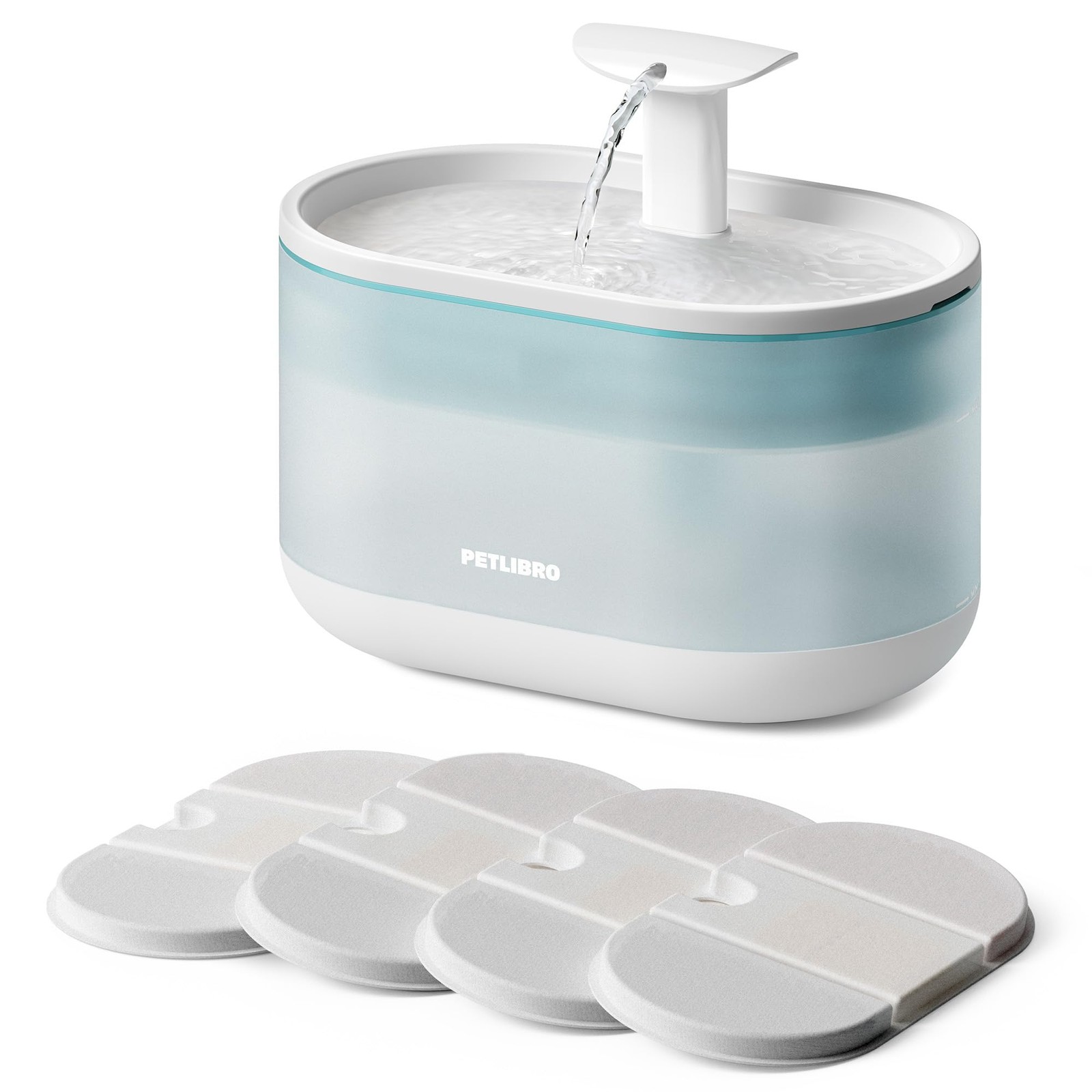 Petlibro Cat Water Fountain Ultra Quiet With Two Flow Modes, Large-siz