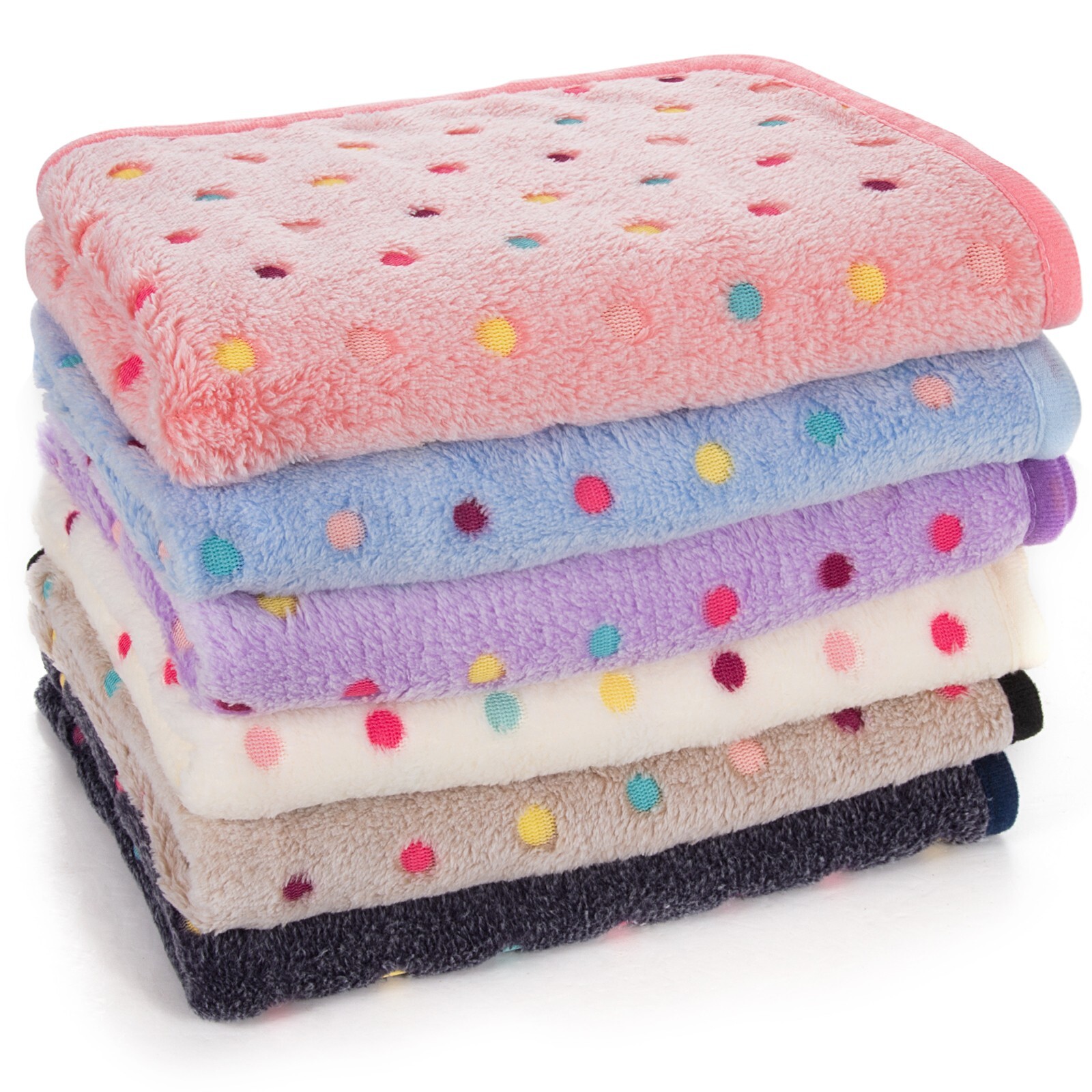 S Cute Lovely Puppy Cat Pet Dog Blanket Soft Mat Pad Bed Cover Flannel Throws
