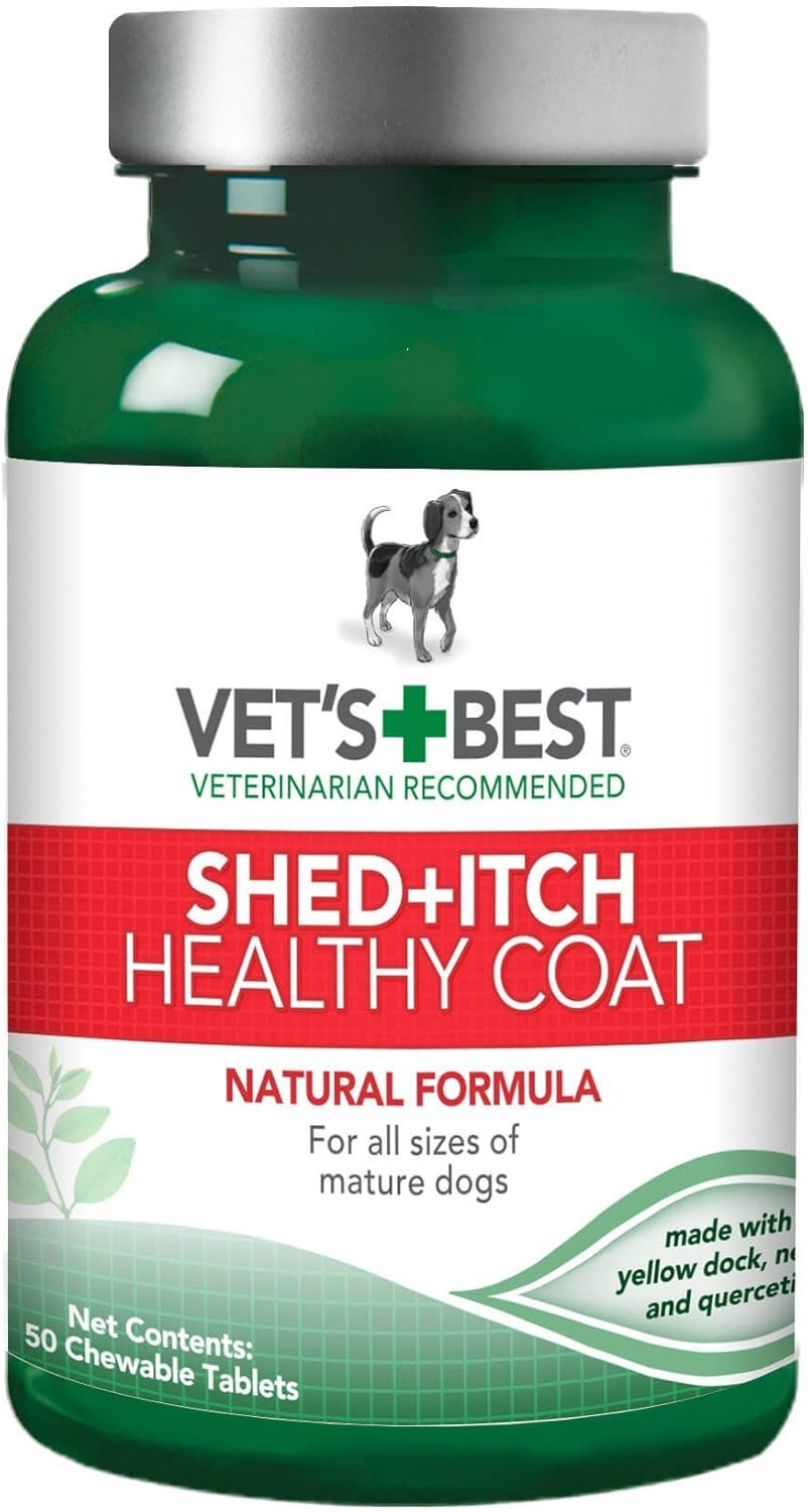 Healthy Coat Shed & Itch Relief Dog Supplements | Relieve Dogs Skin Irritation a
