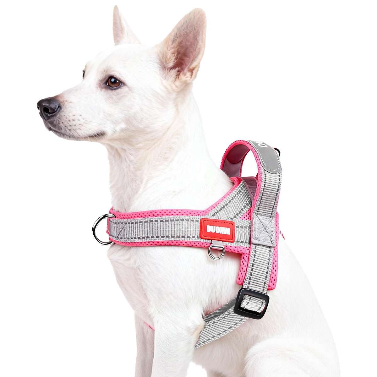 Dog Pet Vest Harness No Pull w/ Handle Adjustable Control Harness Reflective