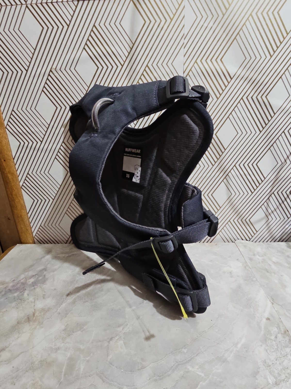 RUFFWEAR WEB MASTER DOG HARNESS Xtra SMALL GRAY Black EXCELLENT!