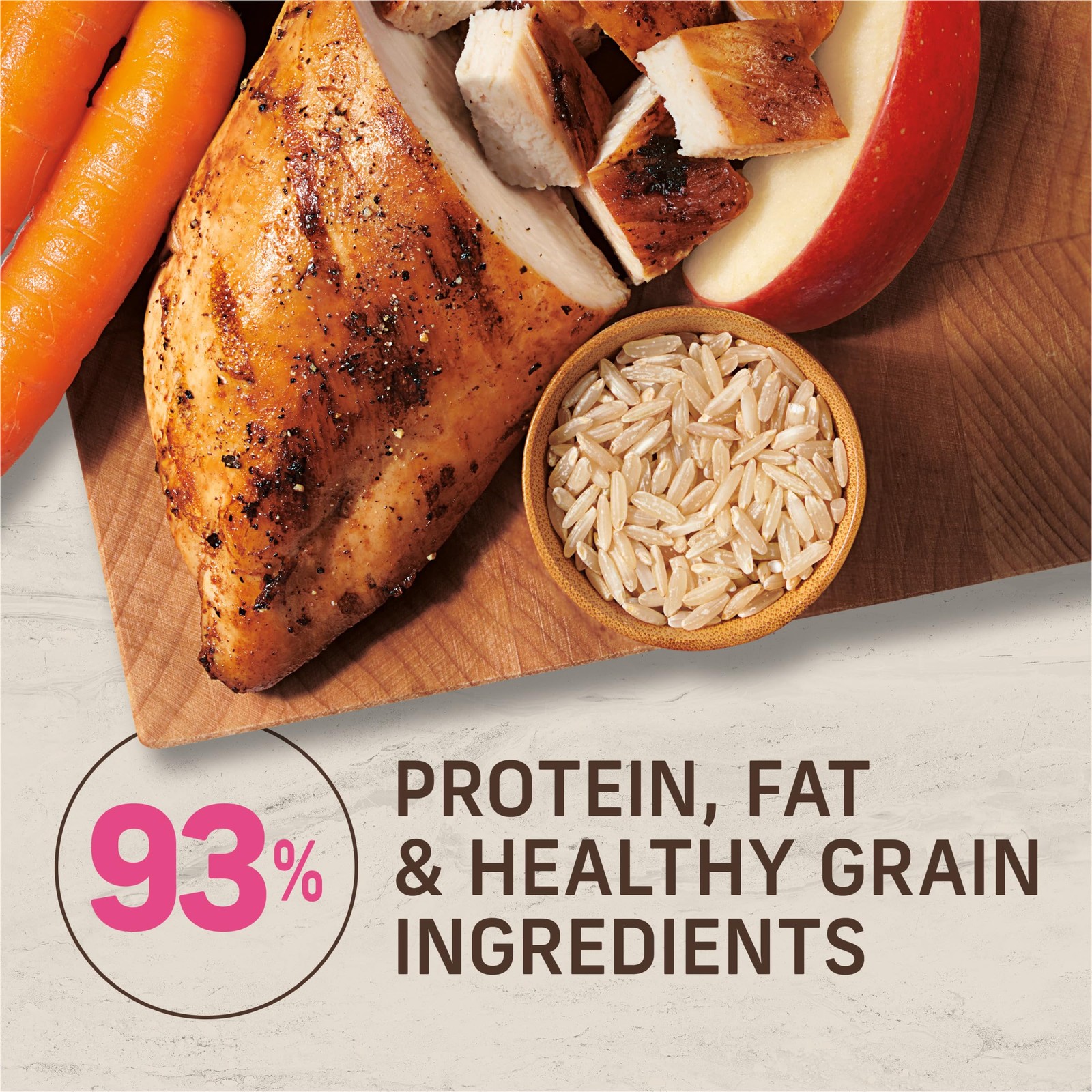 Merrick Healthy Grains Premium Dry Dog Food For Small 4 Pound (Pack of 1), –