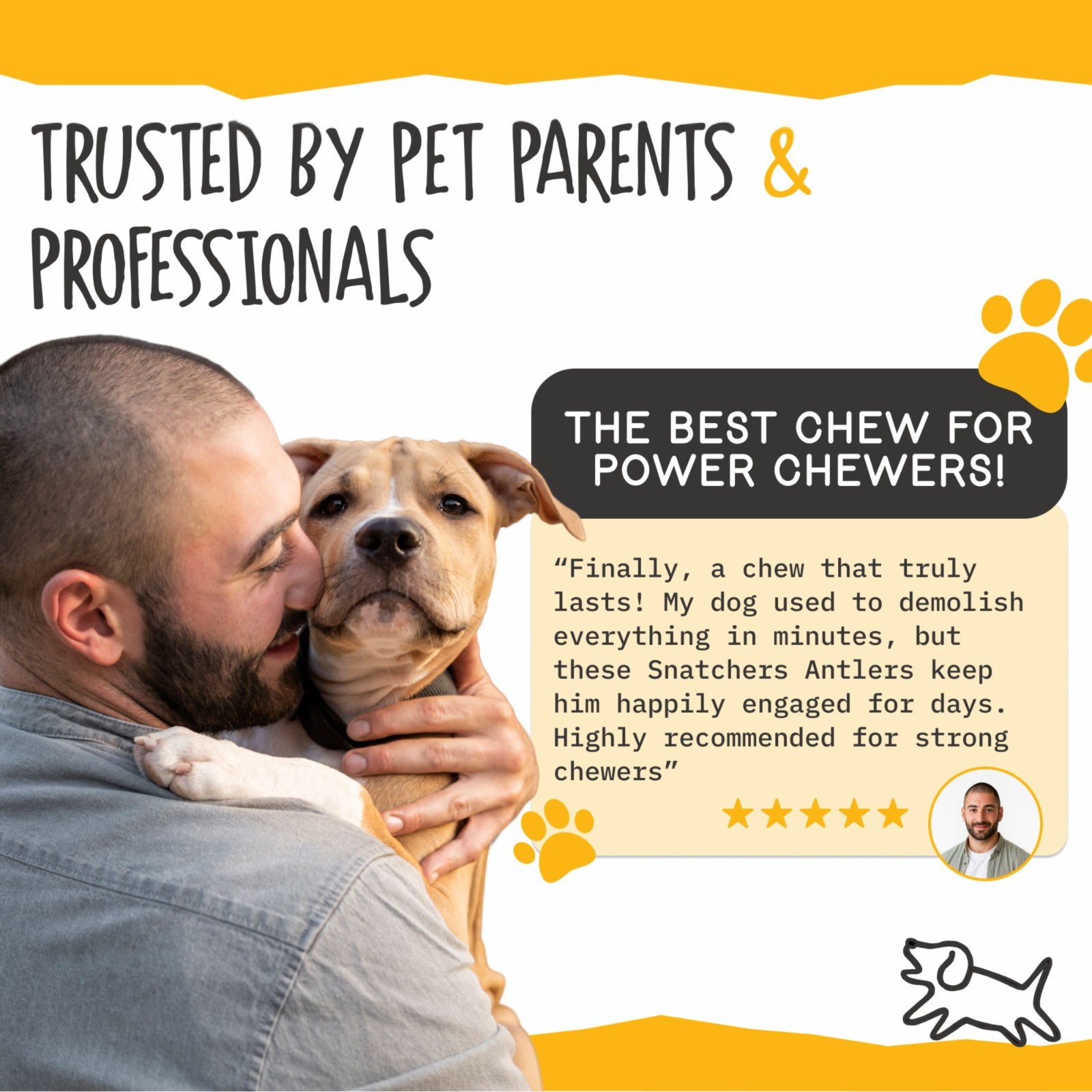 Jumbo All-Natural Pig Ear Dog Chews, Healthy Long-Lasting Pork Treat